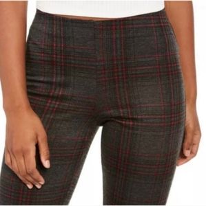 NWOT Hippie Rose Plaid Ponte Pants